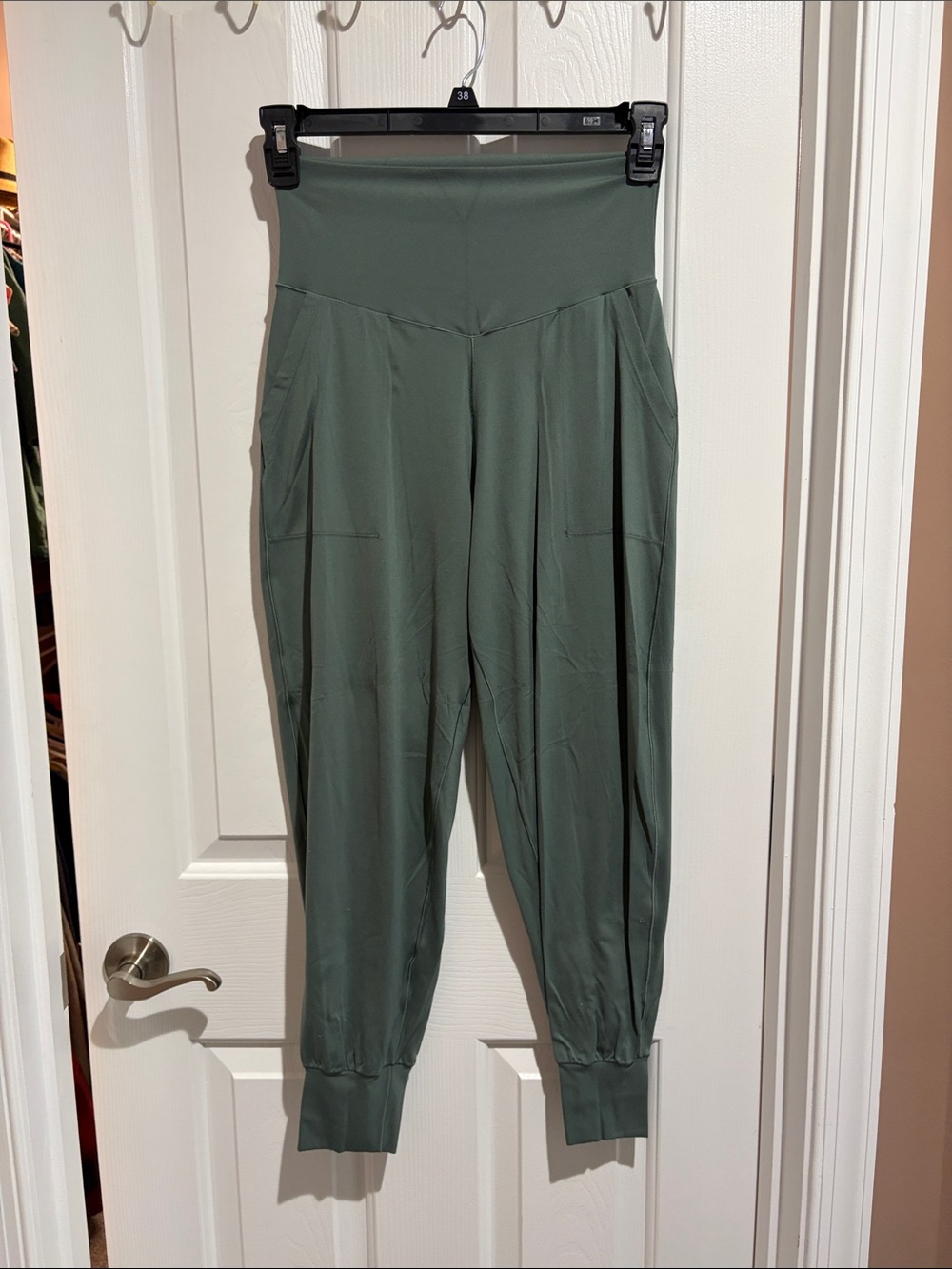 aerie Olive Green High-Rise Legging Joggers